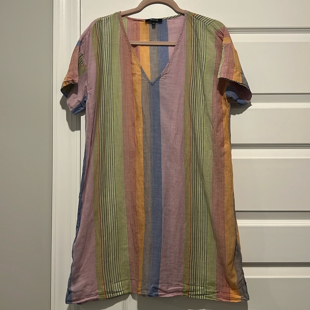 Madewell Striped Tunic/Cover Up